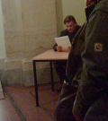 Matthias Klösel liest Die gestohlene Akte im Polizeipräsidium