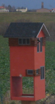 selbstgebautes Vogelhaus