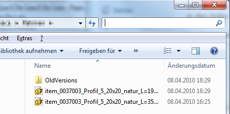 Integrierte Schnellsuche im Explorer unter Windows 7: funktioniert nicht