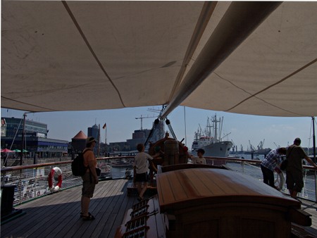 Rickmer Rickmers im Hamburger Hafen