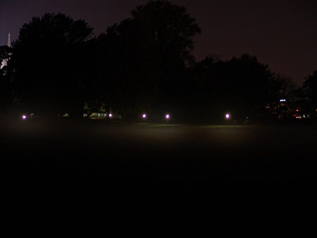 Köln Park bei Nacht