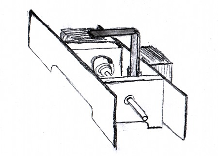 Entwurf Eggbot-Chassis