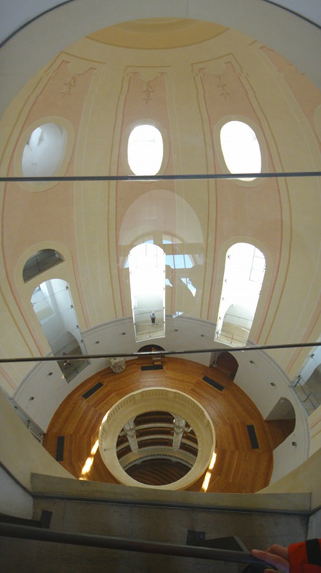 Blick auf die Innere Kuppel der Frauenkirche, Dresden