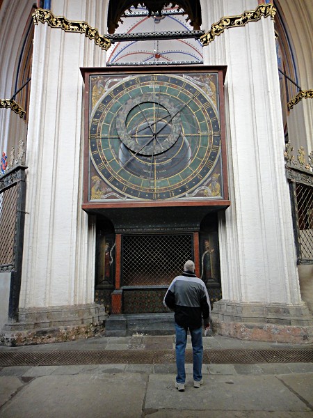 Astronomsiche Uhr, Nikolaikirche Stralsund