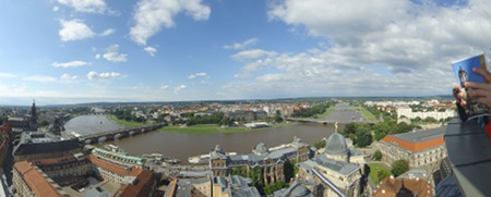 Stadtpanorama Elbbogen Dresden