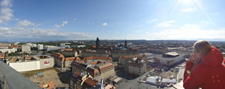 Stadtpanorama Südost Dresden