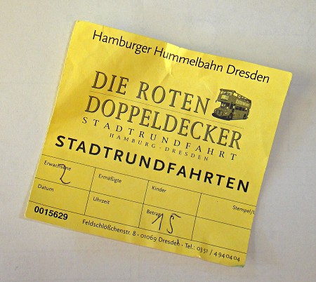 Ticket Stadtrundraht mit den Roten