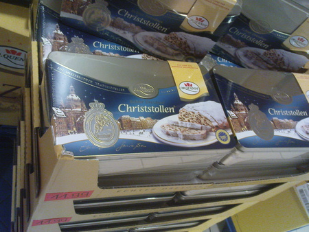 Christstollen Anfang September