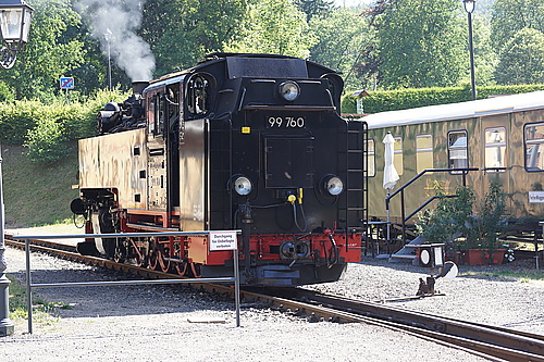 Zittauer Schmalspurbahn, umkoppeln