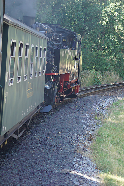 Zittauer Schmalspurbahn, nach Zittau dampfen