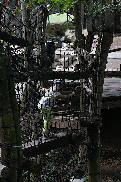 Kletterpfad im Tierpark Görlitz