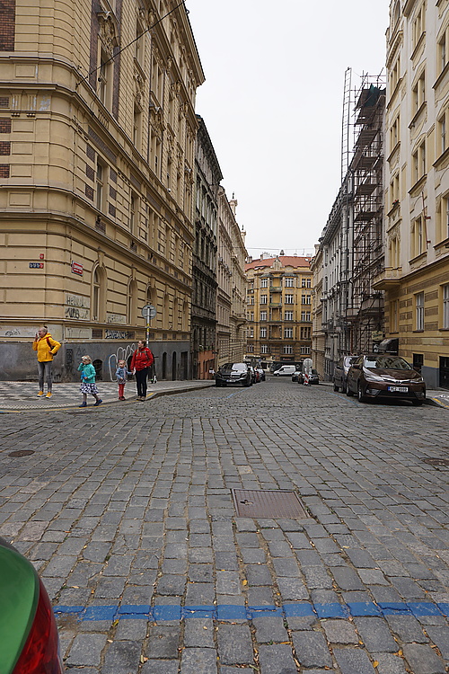 Strasse in Prag