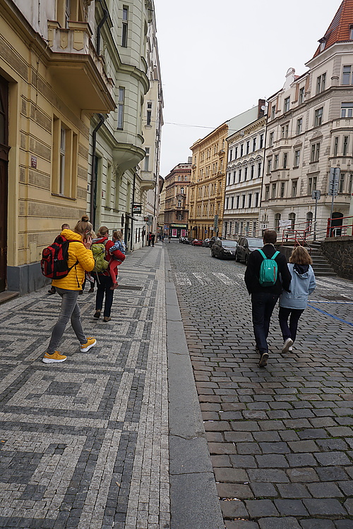 Strasse in Prag