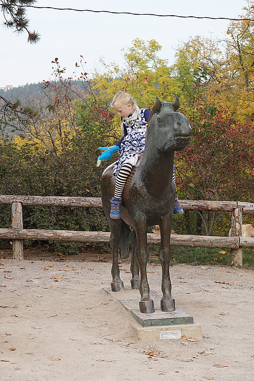 Przewalski-Bronze, Zoo Prag