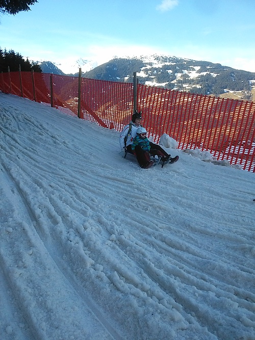 Rodeln am Gerlosstein