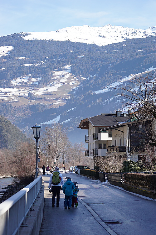 Spaziergang zur Rosenalmbahn