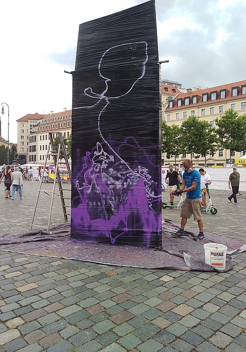 Kunst auf dem Neumarkt