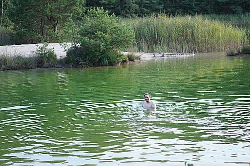 baden im Biehainer See