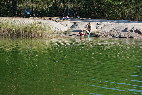 baden im Biehainer See