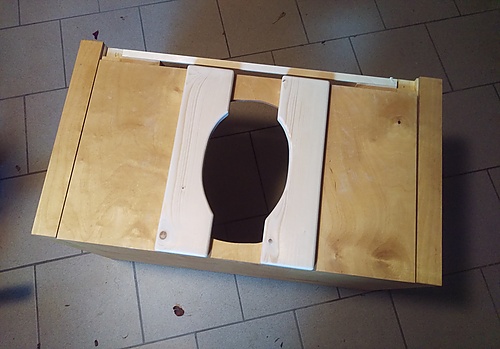 Trenntoilette Prototyp