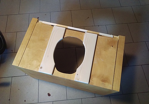 Trenntoilette Prototyp