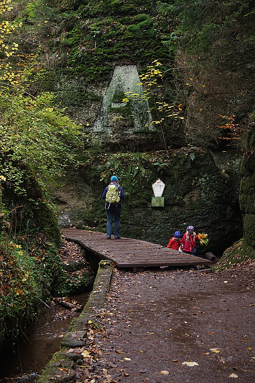 A in der Drachenschlucht