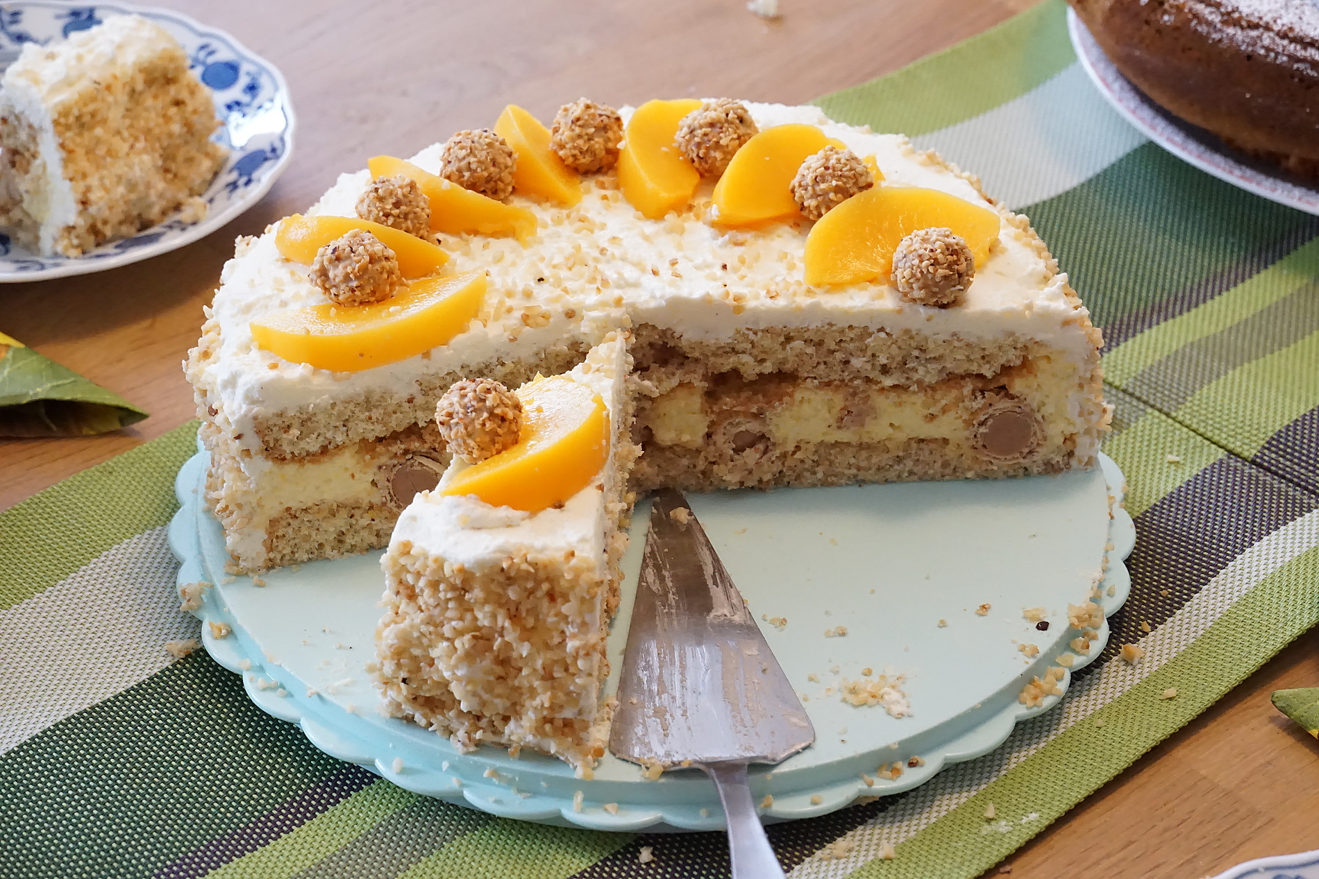 Haselnuss-Giotto-Torte - zu Hause zu Hause