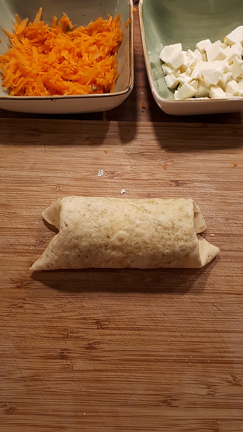 Wrap fertig verschlossen