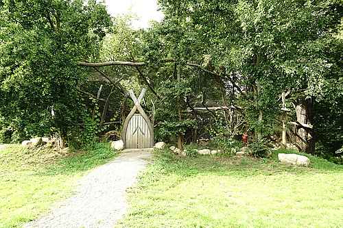 Wellensittich-Voliere