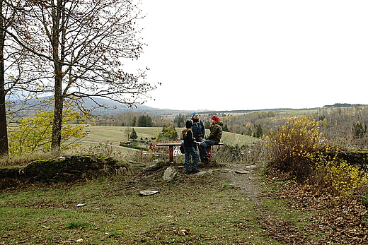 Blick von der Ruine der Königsburg
