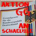 Aktion Grundgesetz an Schäuble