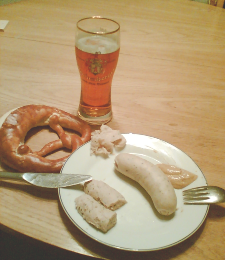 Weißwurst, Brez'n und Bier